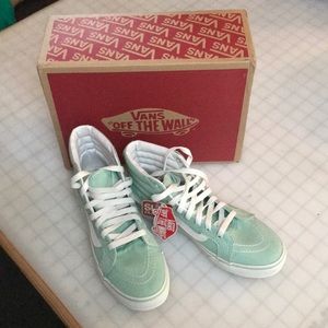 Vans Gossamer Mint Green High Tops 5
